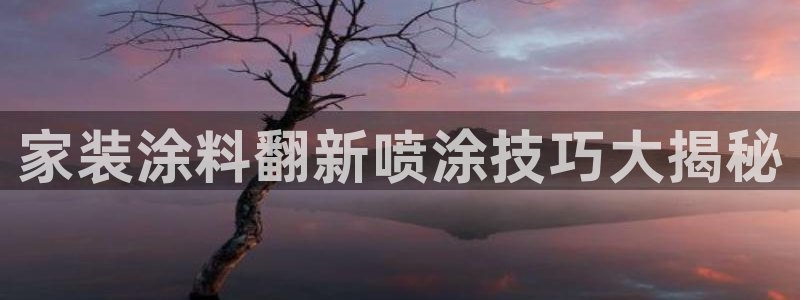 和记官网：家装涂料翻新喷涂技巧大揭秘