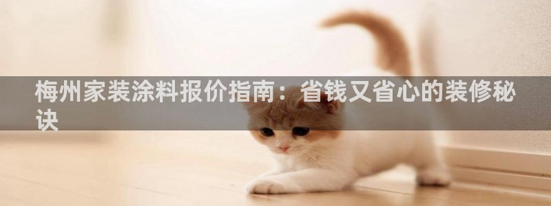 和记AG：梅州家装涂料报价指南：省钱又省心的装修秘
诀