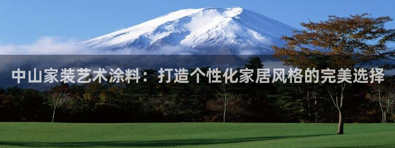 和记网页版：中山家装艺术涂料：打造个性化家居风格的完美选择