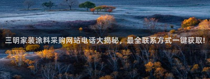 和记官方直营：三明家装涂料采购网站电话大揭秘，最全联系方式一键获取!