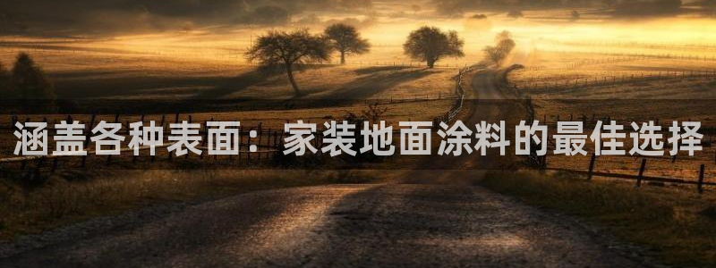 和记ag旗舰国际：涵盖各种表面：家装地面涂料的最佳选择